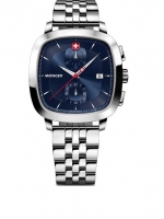 Часы: Wenger 01.1933.103 Mens Watch Vintage Classic Chronograph 40mm 5ATM