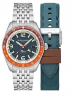 Ceas: Spinnaker SP-5120-55 Mens Watch Fleuss GMT Automatic Set 43mm 15ATM