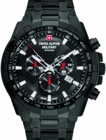 Reloj: Reloj hombre Swiss Alpine Military 7043.9177 Chrono 46mm 10ATM
